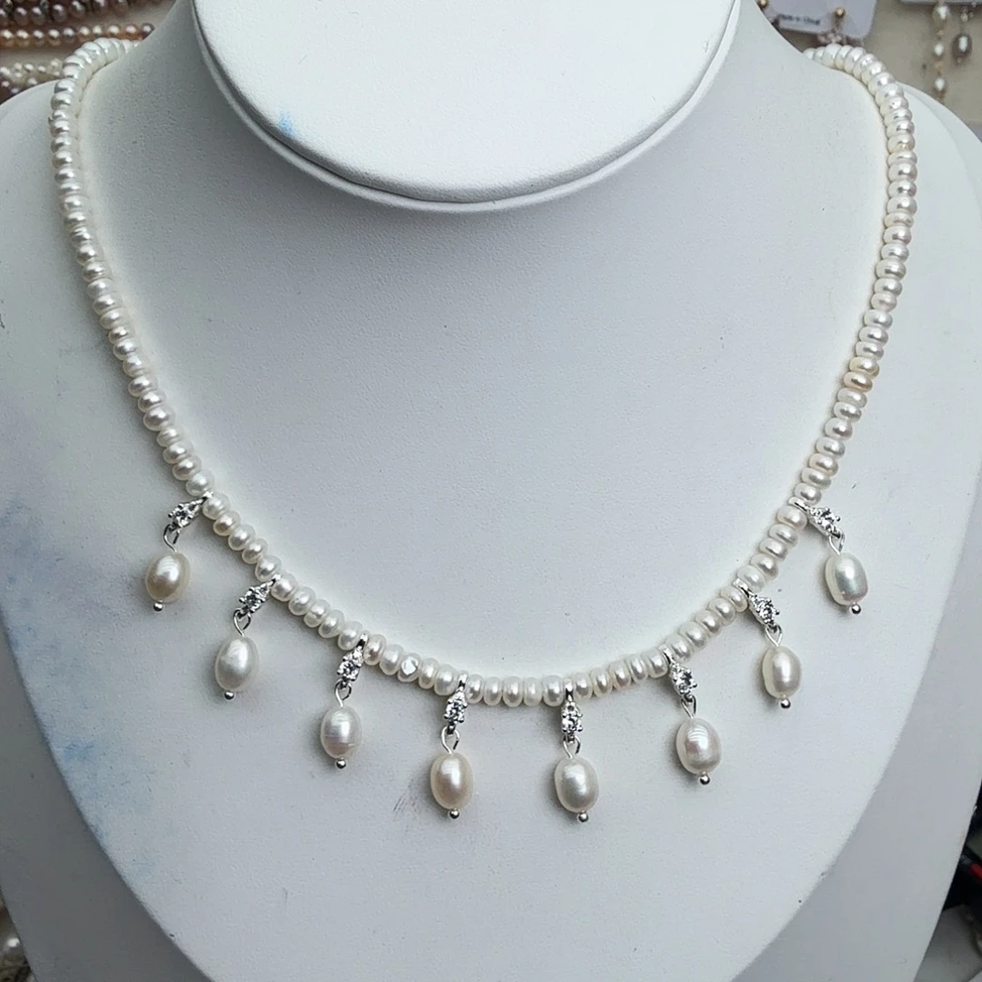 未镶嵌淡水珍珠颈饰