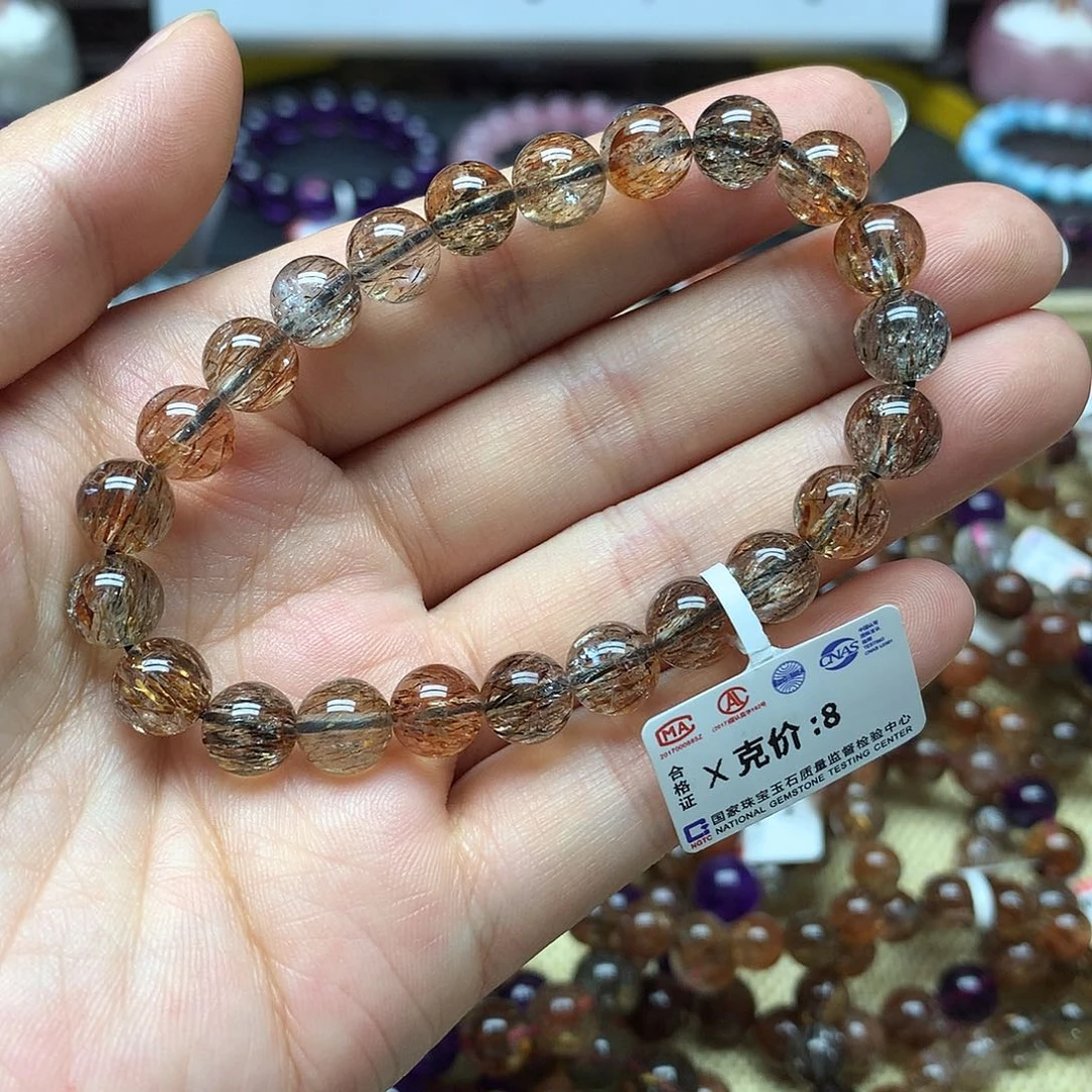未镶嵌水晶手链手链