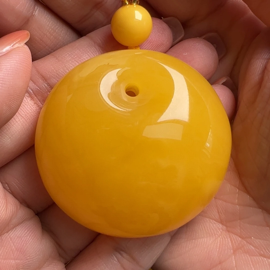 蜜蜡毛衣链未镶嵌无优化