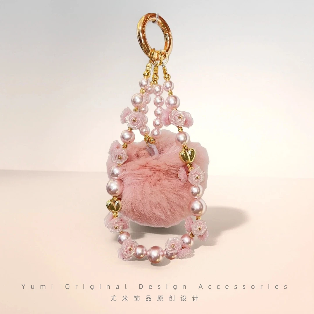 卡庭【设计师手作】高端女款手机挂件绳链简约系列-通勤搭配L2629