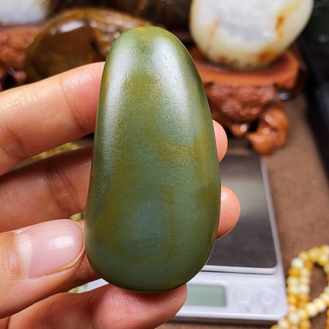 和田玉（碧玉）未镶嵌挂件