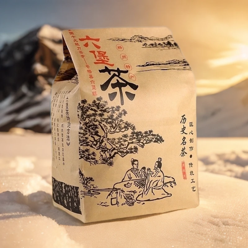 2007款野韵槟郎香六堡茶广西特产黑茶陈香醇厚香甜耐泡好茶口粮茶