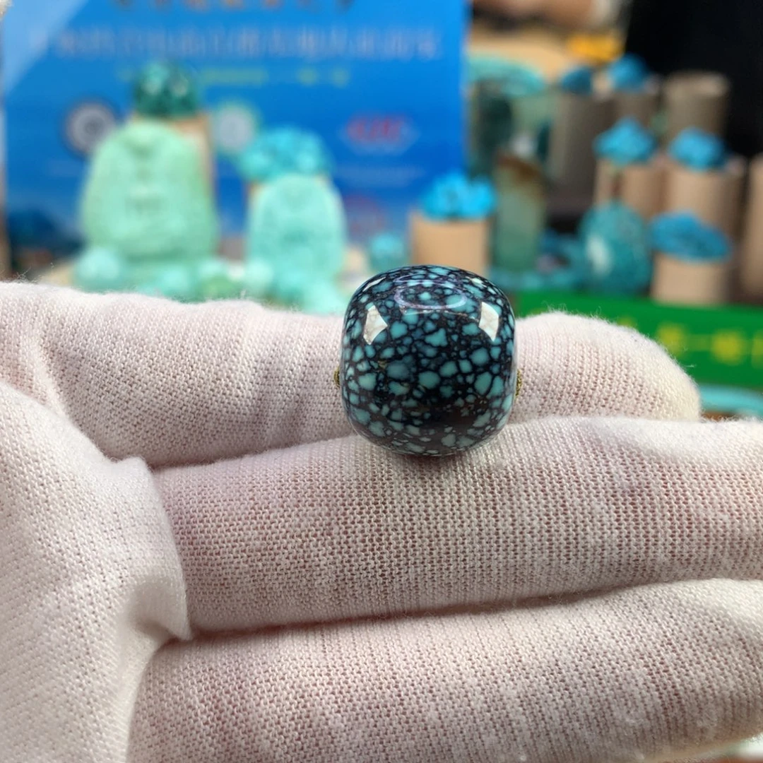 绿松石未镶嵌珠宝奇石18.1mm
