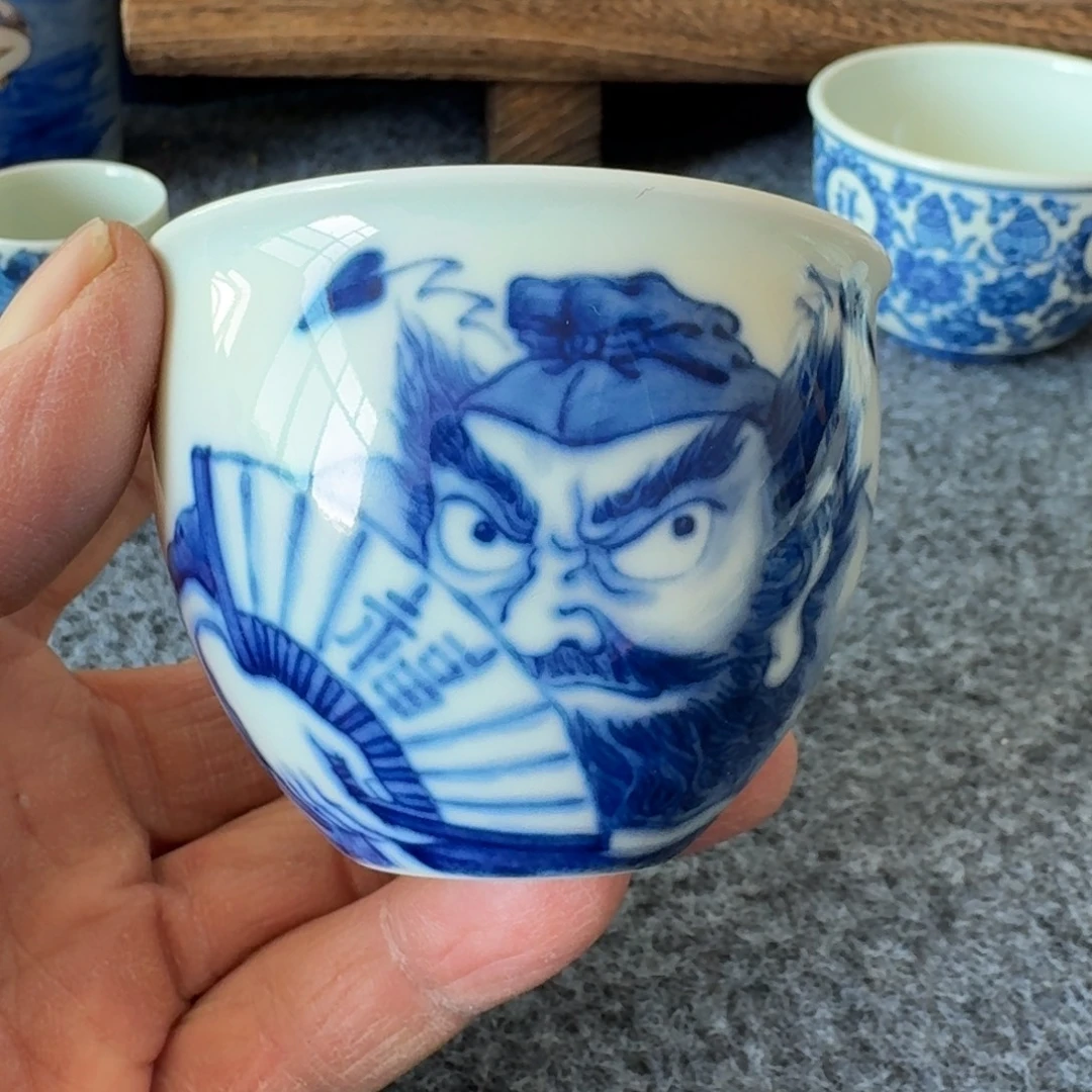 现代景德镇陶瓷手绘茶具