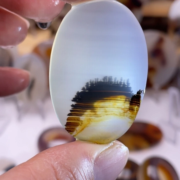 玛瑙/玉髓未镶嵌吊坠(不含链)