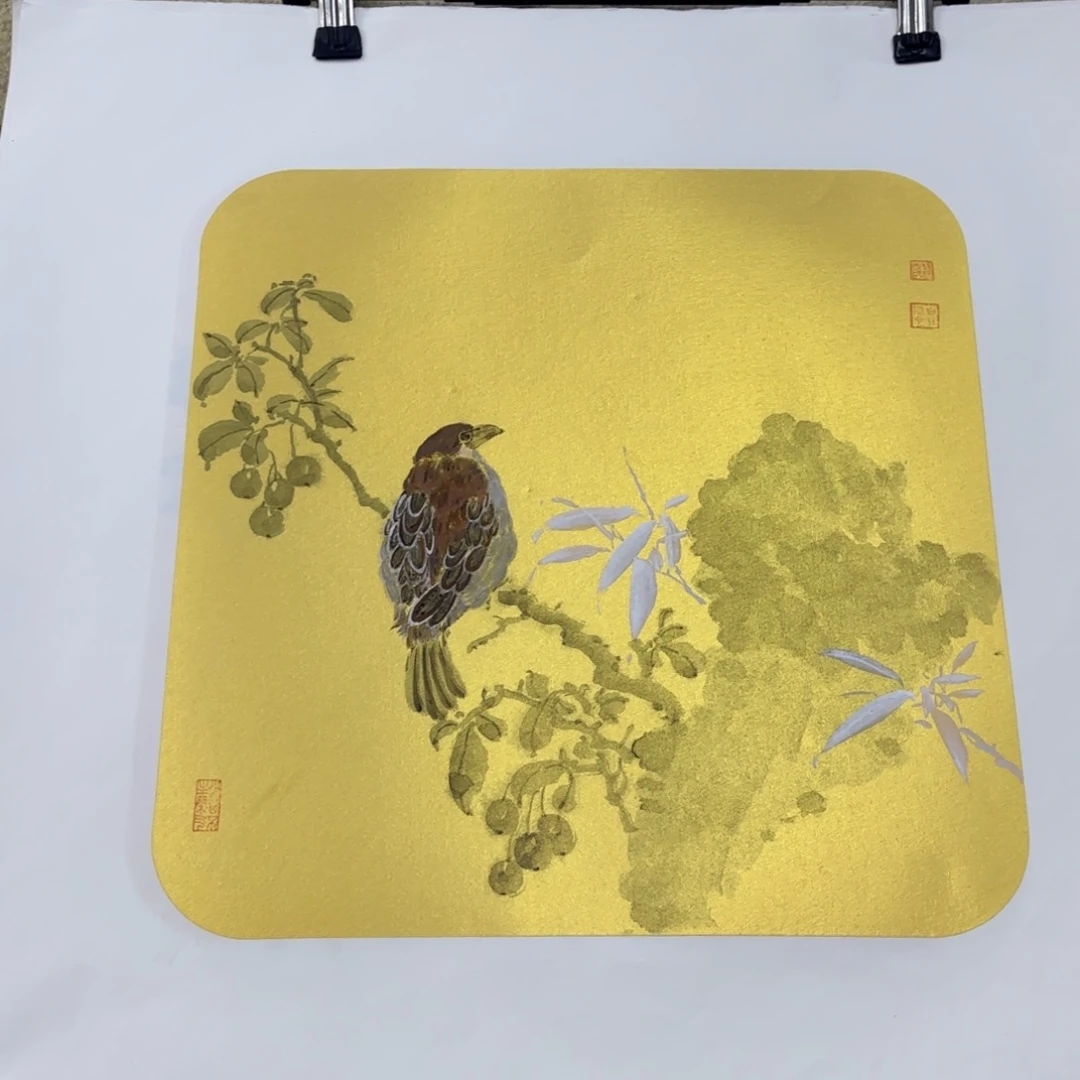 国画国画老师作品刘