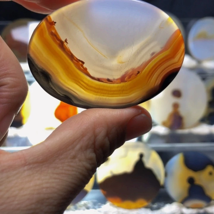 合金玛瑙/玉髓珠宝奇石59