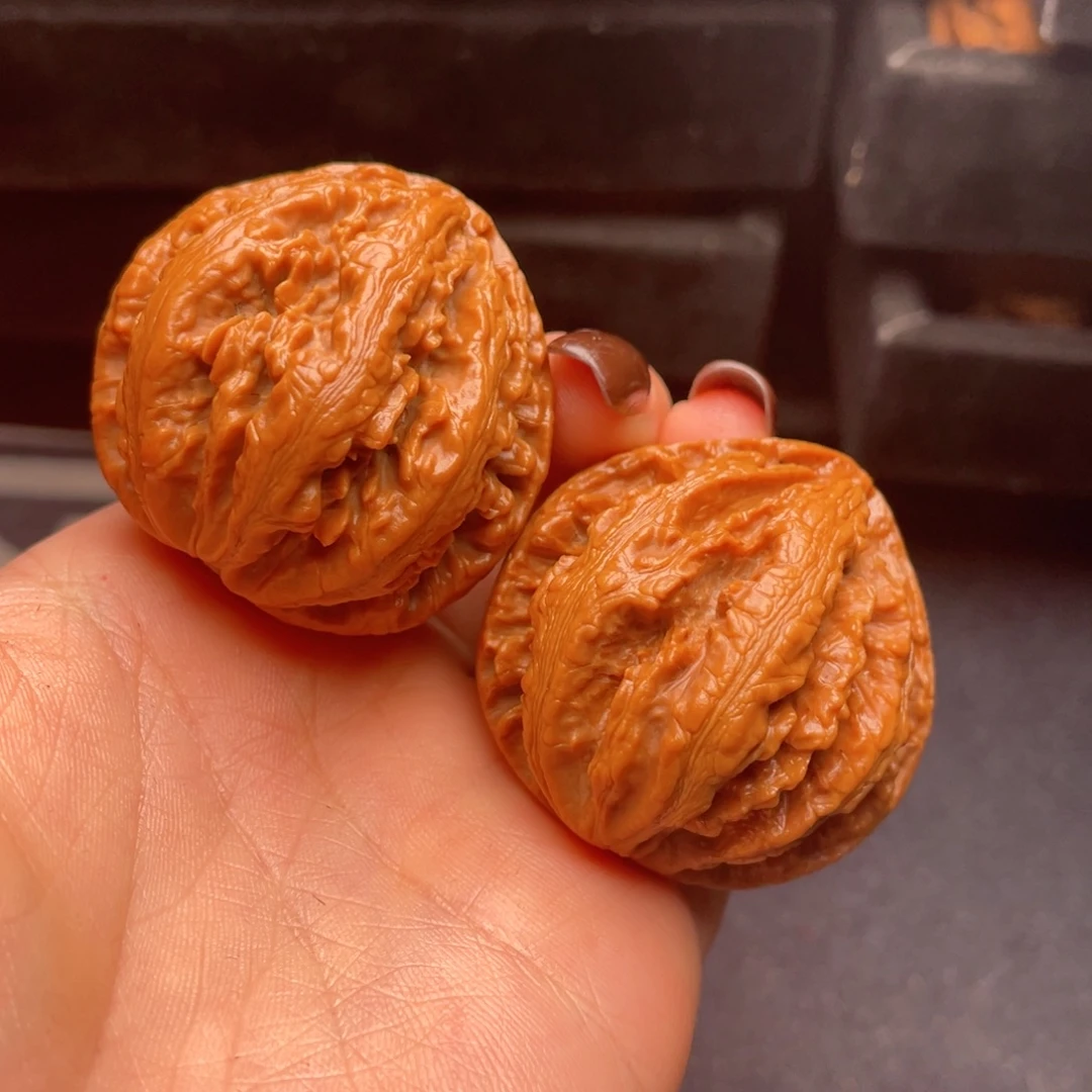 用***8吊坠文玩核桃秦岭核桃30