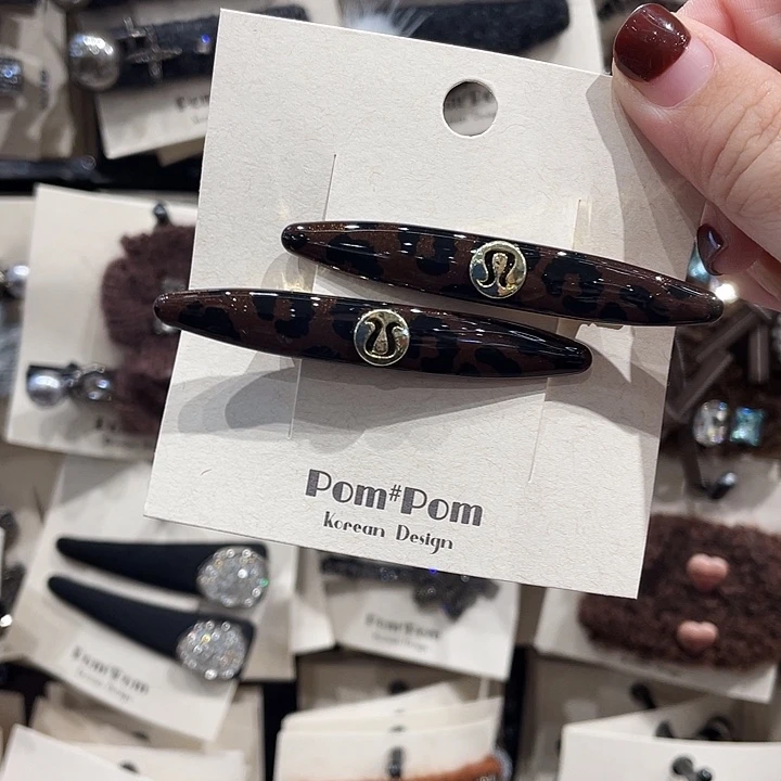 皮质铁合金鸭嘴夹