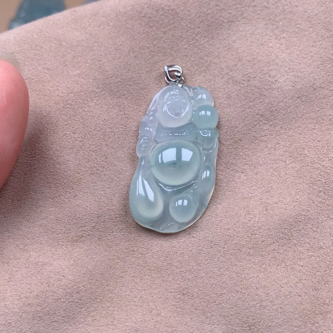 翡翠未镶嵌颈饰缅甸翡翠