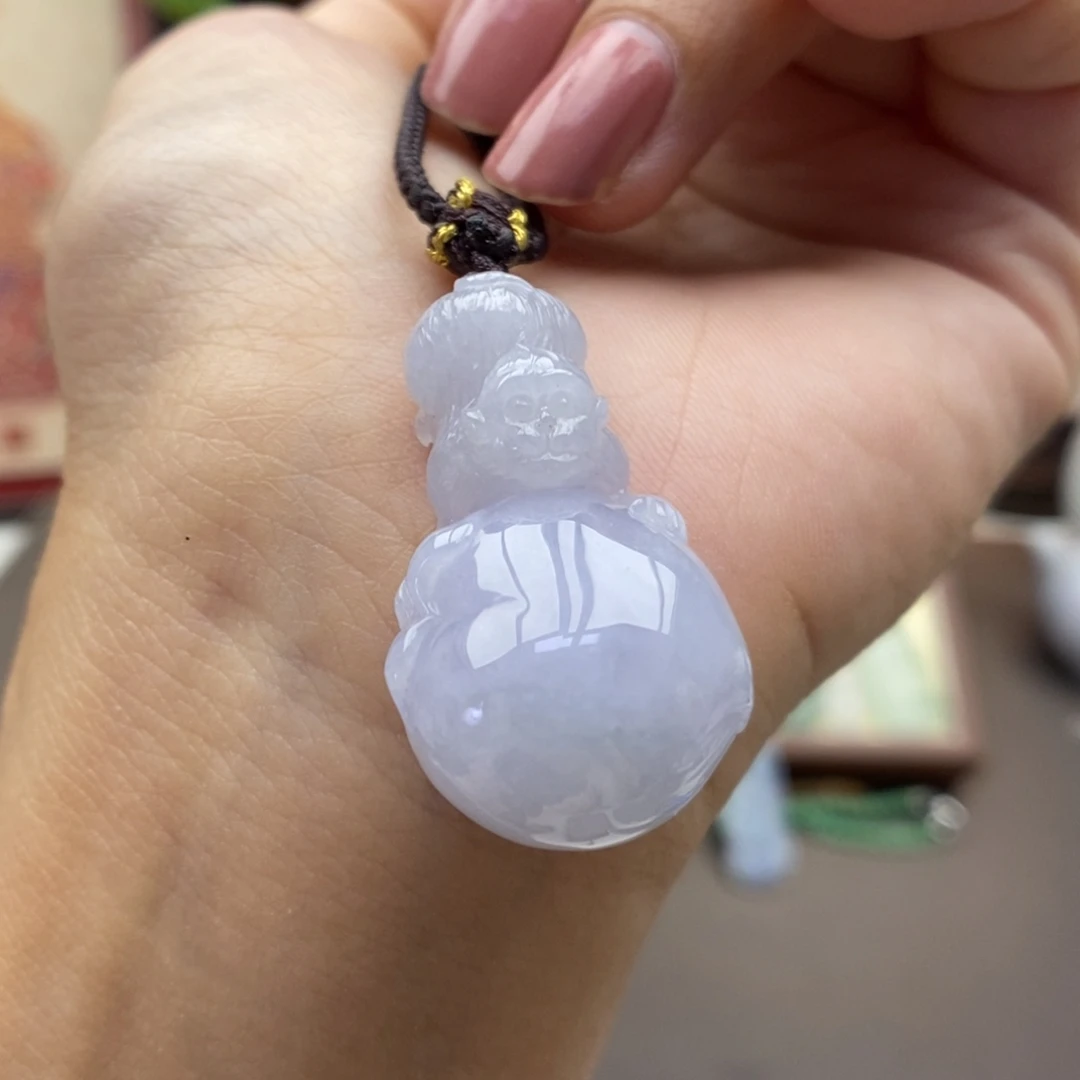 翡翠未镶嵌颈饰吊坠44