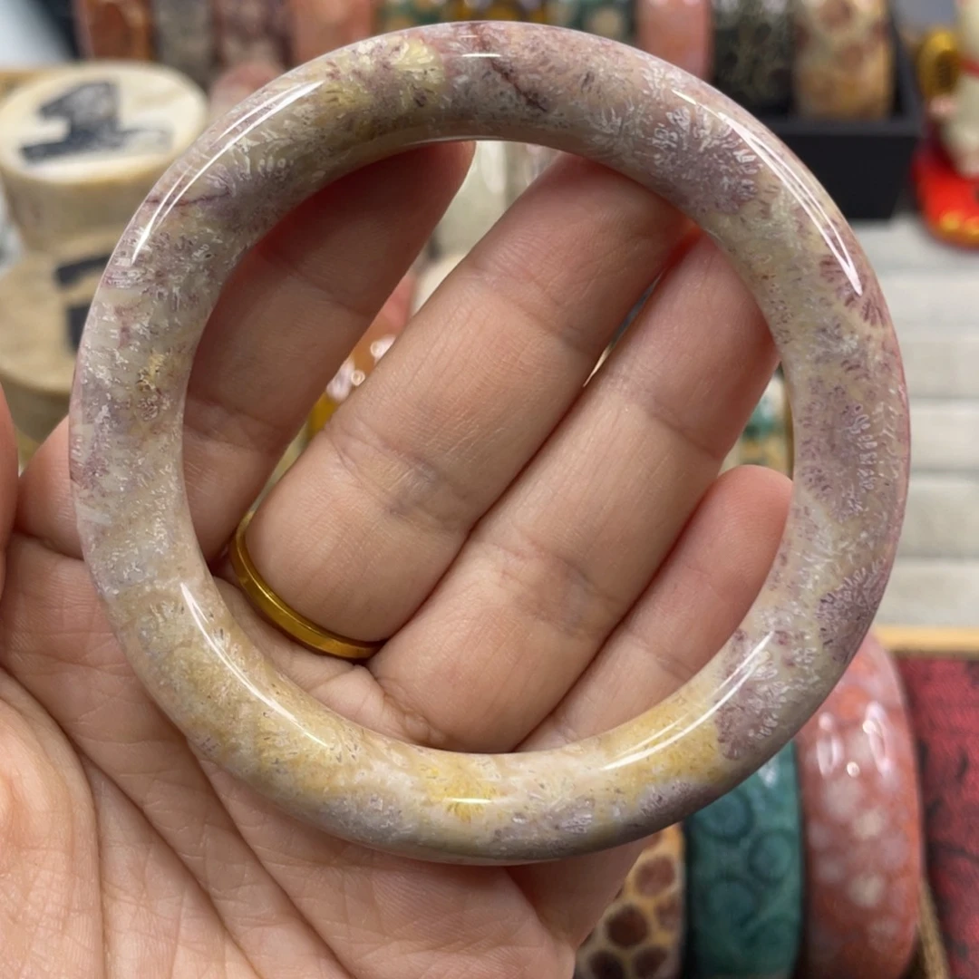 银S925镀金镶嵌手镯硅化玉