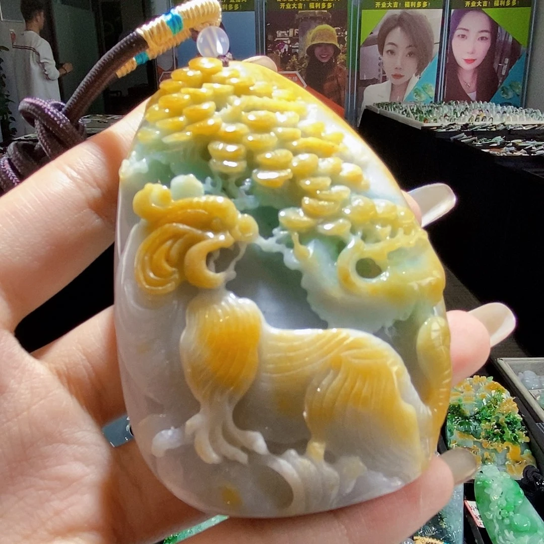 颈饰未镶嵌翡翠翡翠