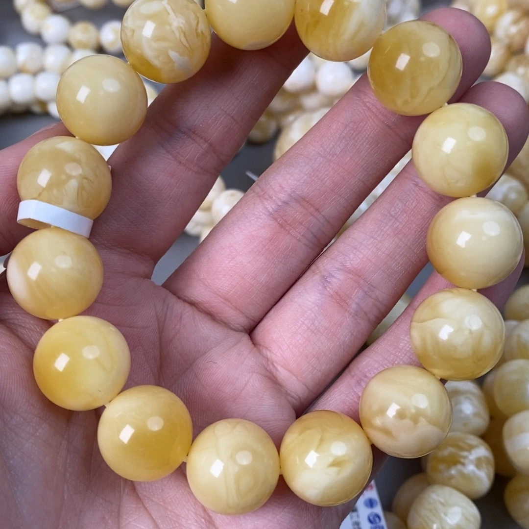 蜜蜡未镶嵌珠宝奇石30g15mm