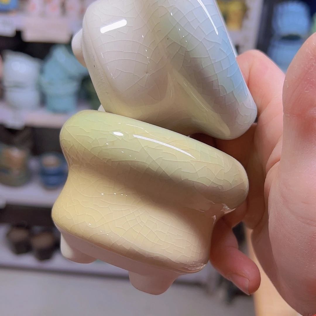 红陶陶瓷花盆当场满12包邮