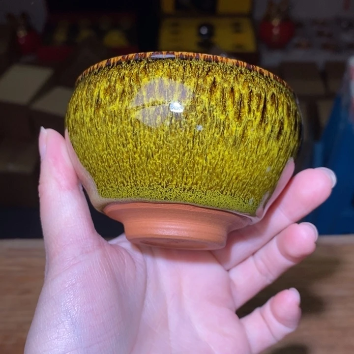 茶盏不带礼盒，建盏主人杯