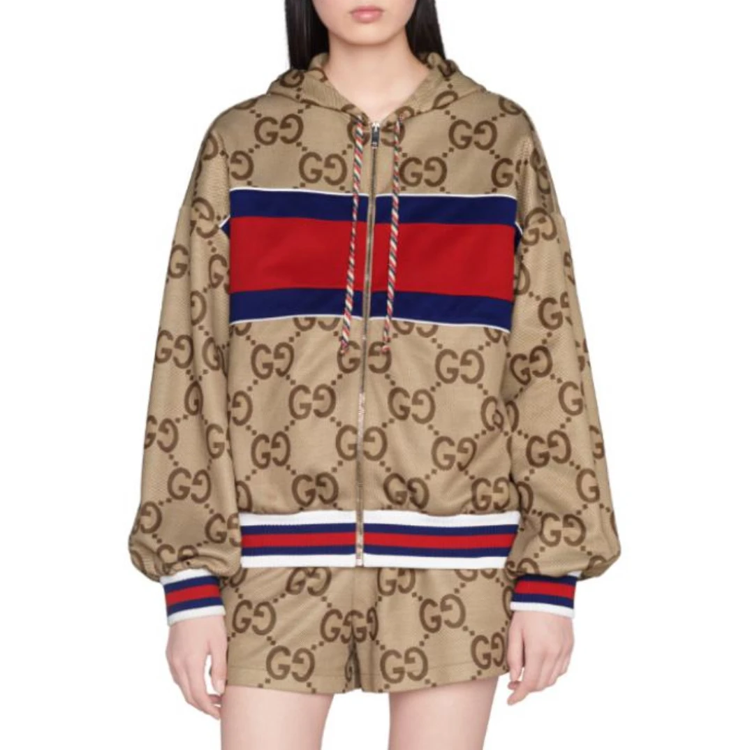99新 GUCCI/古驰 新年限定满印外套 V1019尺码S胸围59