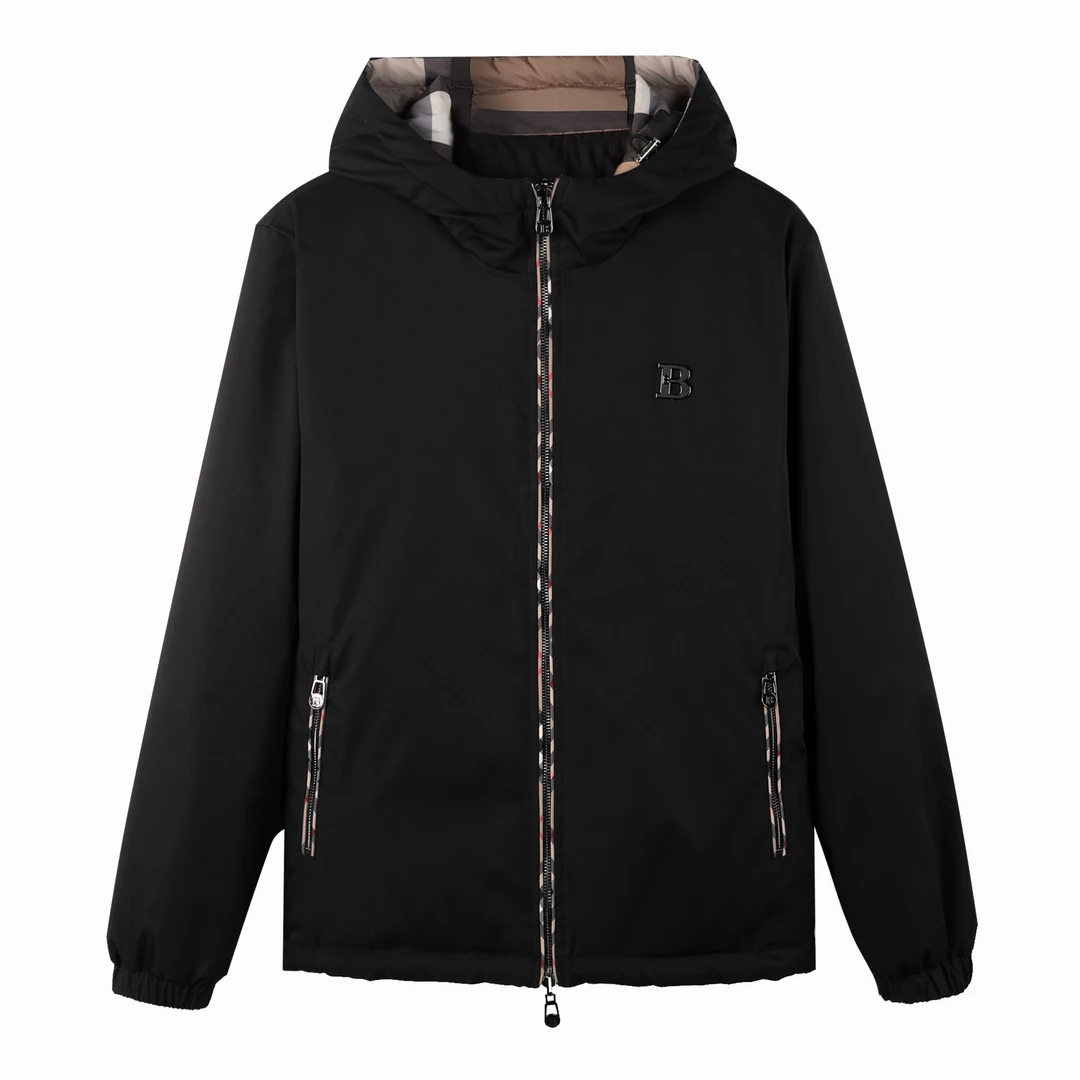 【9995-H】轻奢百搭双面穿棉服夹克时尚休闲外套