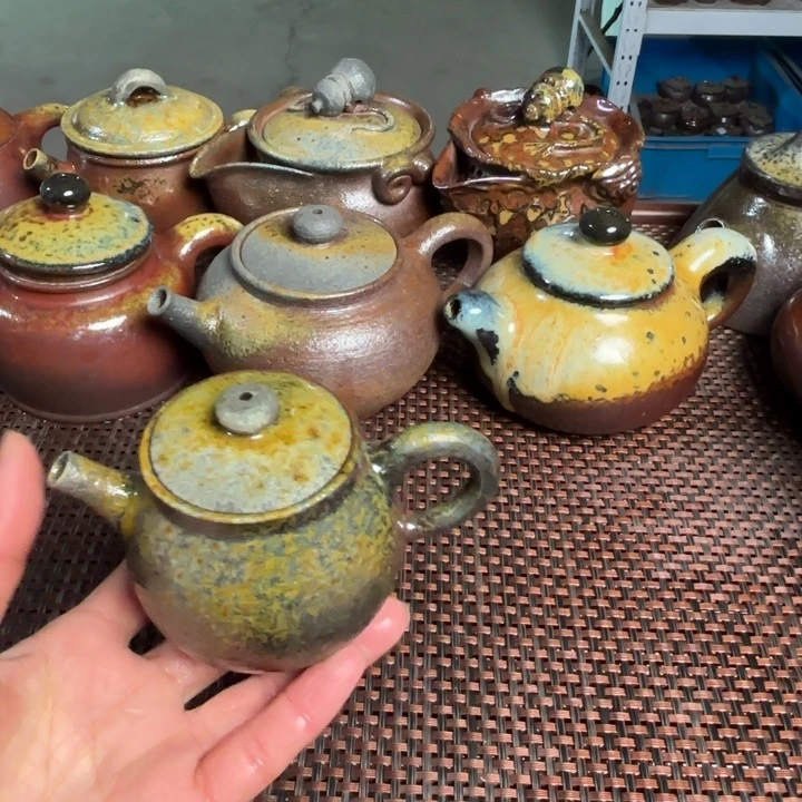 紫砂茶杯所泥手持