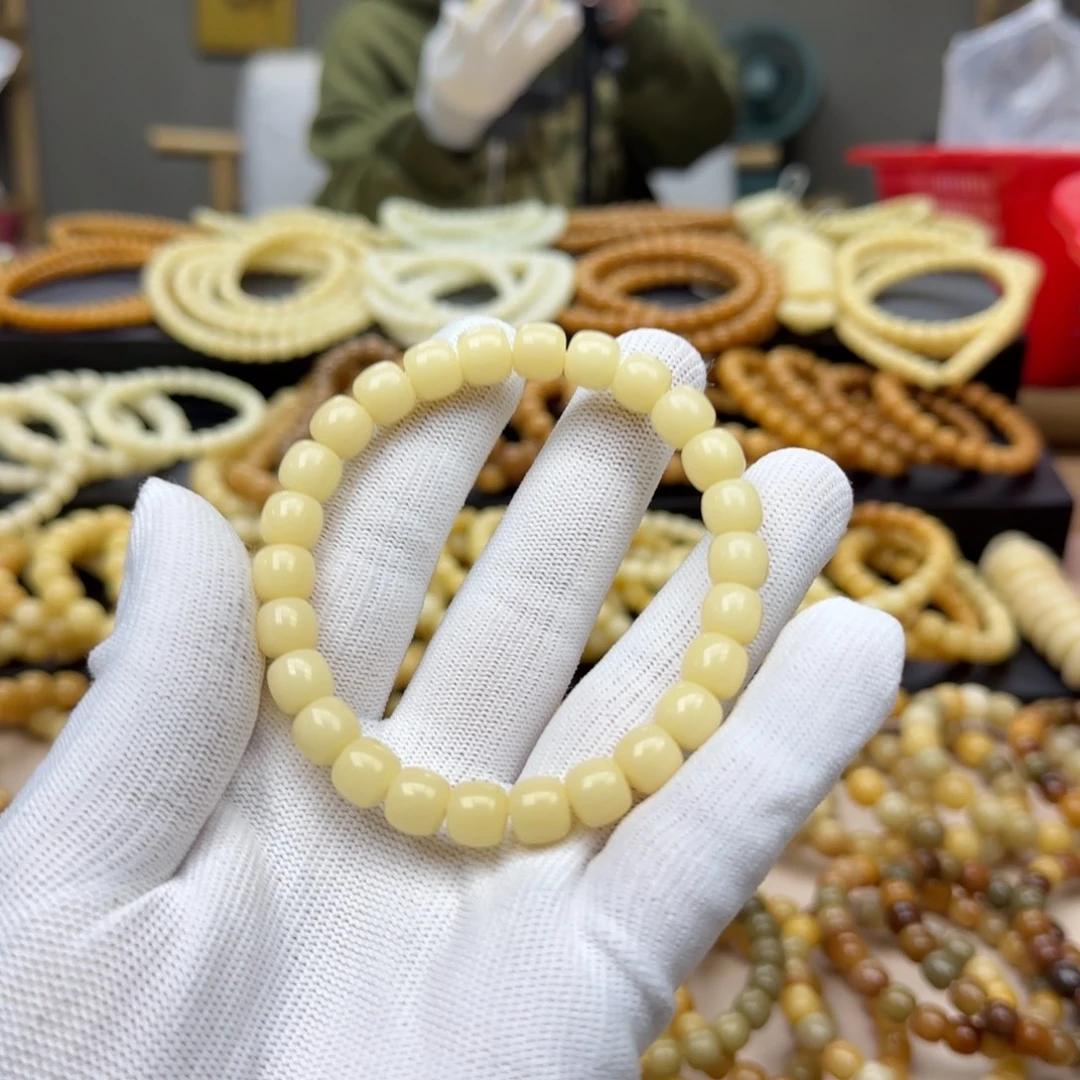 菩提根/象牙果手串8.9 10年 精工