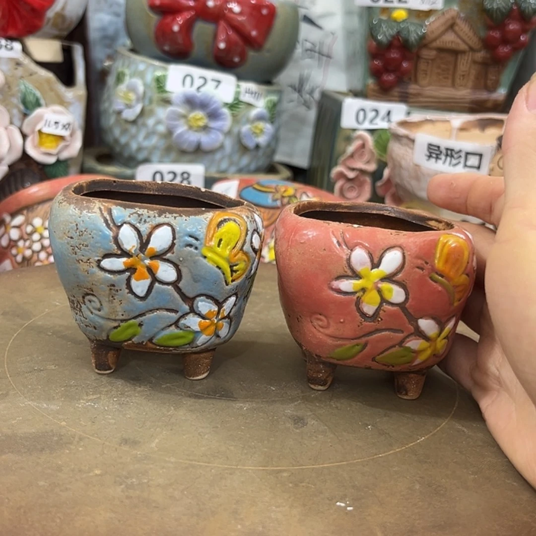 粗陶多肉花盆花盆