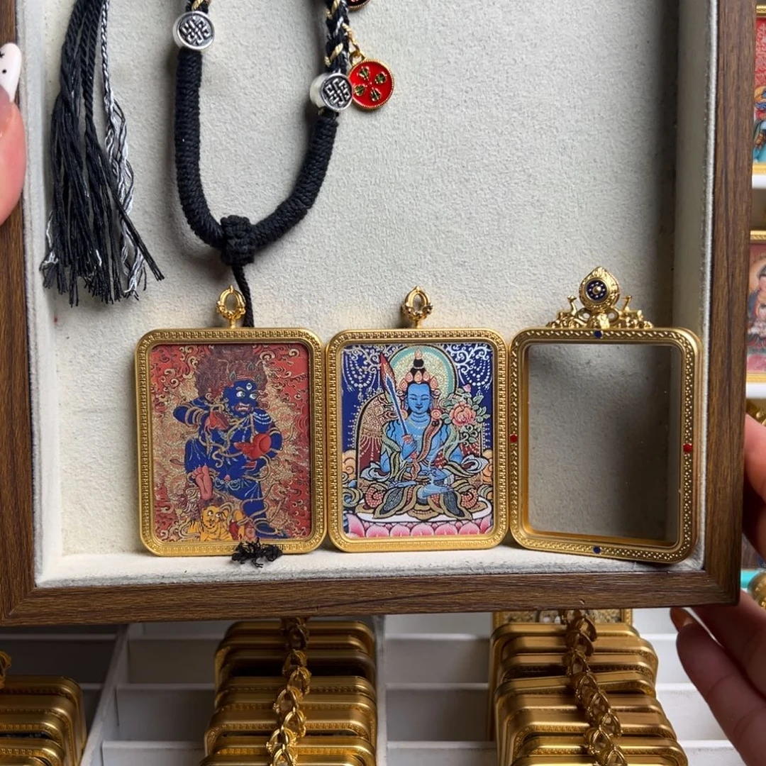 显***允吊坠双面定制 虚空藏 黑C