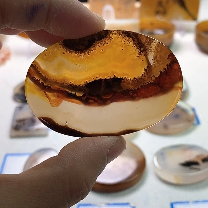 玛瑙/玉髓未镶嵌珠宝半成品