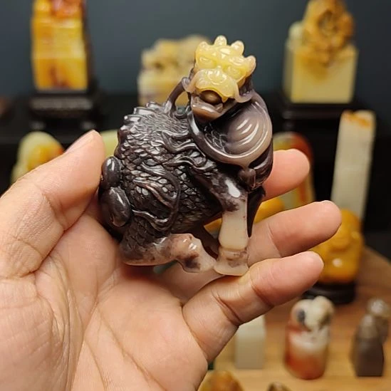 寿山石手把件手把件