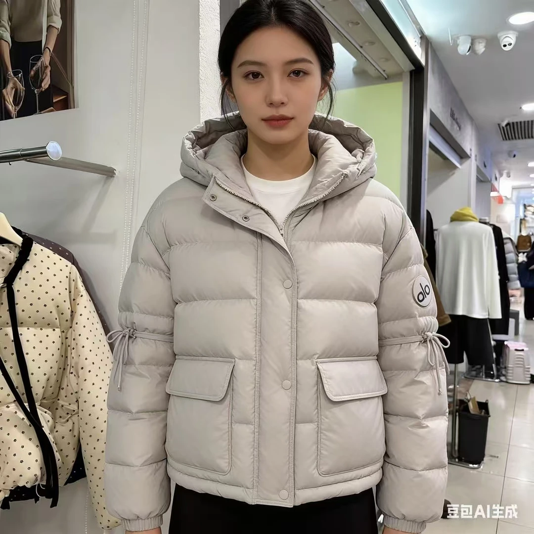 高端定制2025女秋冬季新款立领羽绒服7935