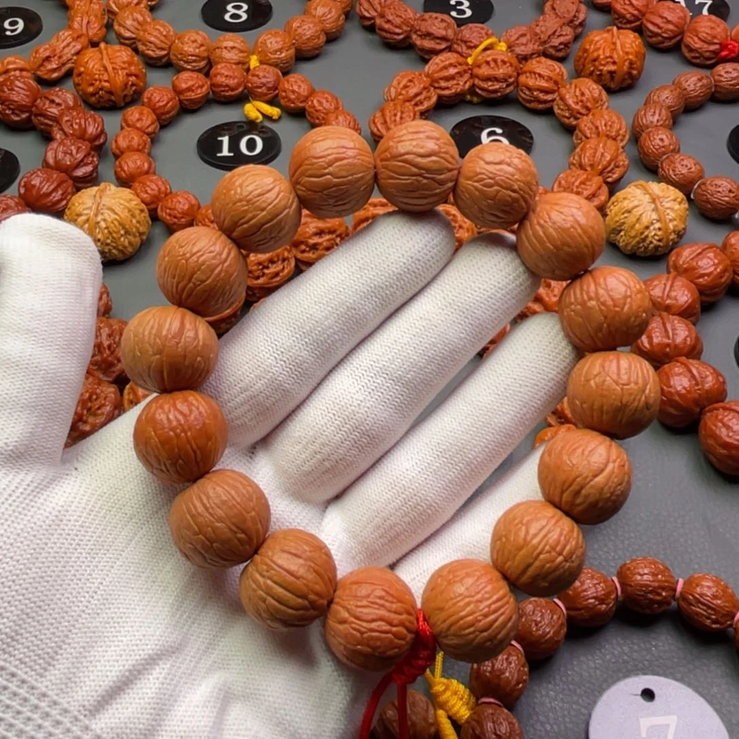 手串文玩核桃野生核桃猴头聚宝盆秋子手持