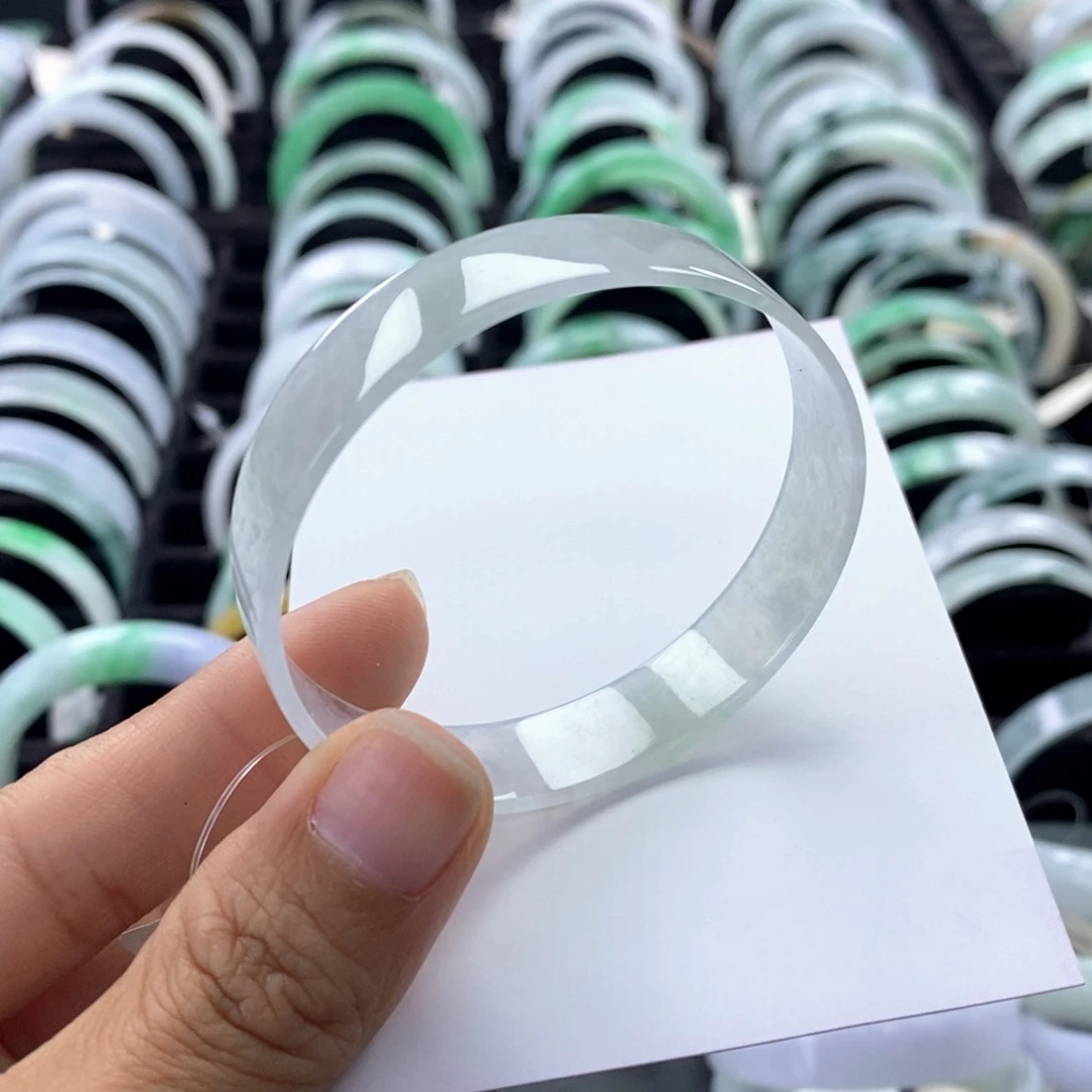 未镶嵌手镯翡翠公主方52-53