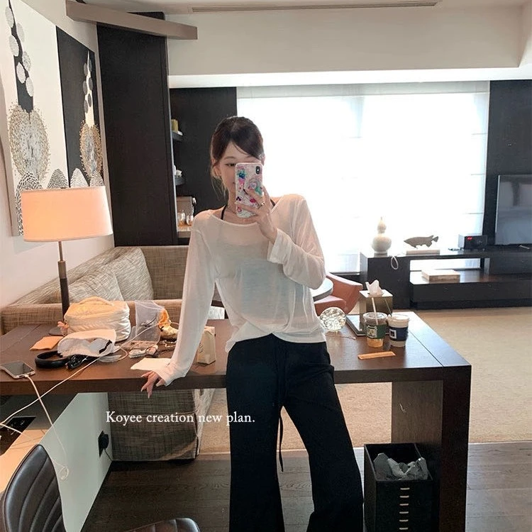 【佳佳】女神西装喇叭裤 裤长103左右