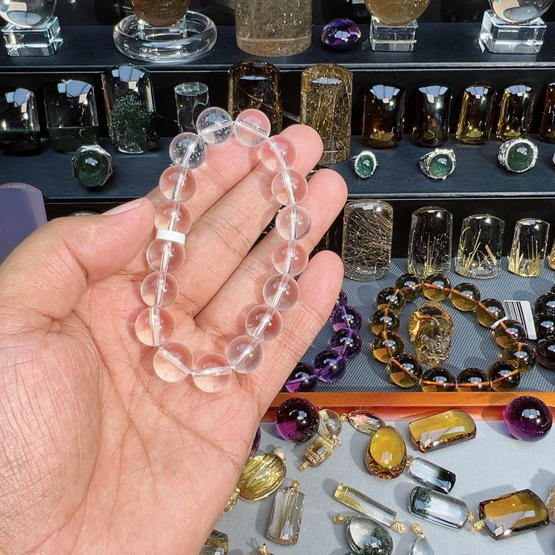 未镶嵌手链水晶龙***录