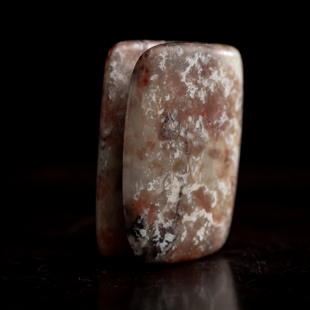 明代河磨玉玉珏挂饰