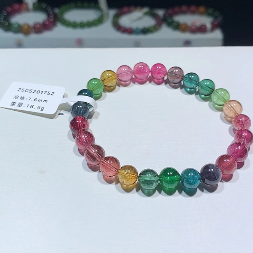 【闪购商品】手链未镶嵌碧玺萧*夜碧玺荧光单圈
