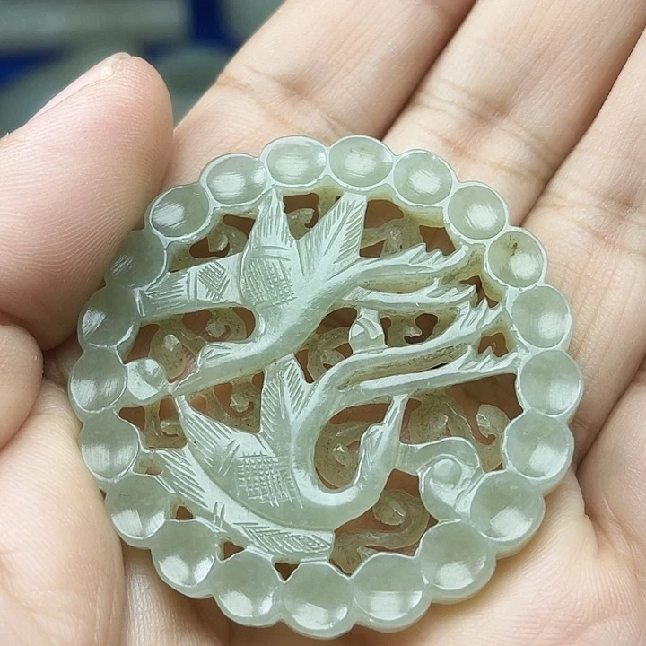 和田玉（青白玉）未镶嵌颈饰