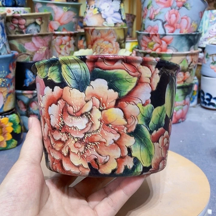 景德镇艺术手绘作品