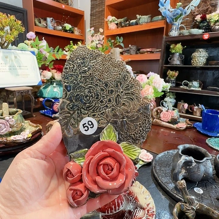 杯妍*纯手工咖啡杯盘碗