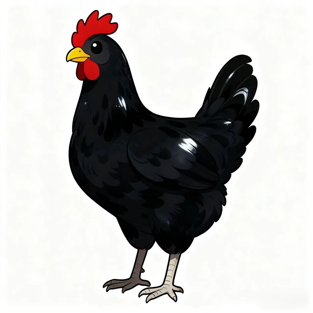 【1只装】两斤重黑凤鸡农家散养鸡肉质鲜美