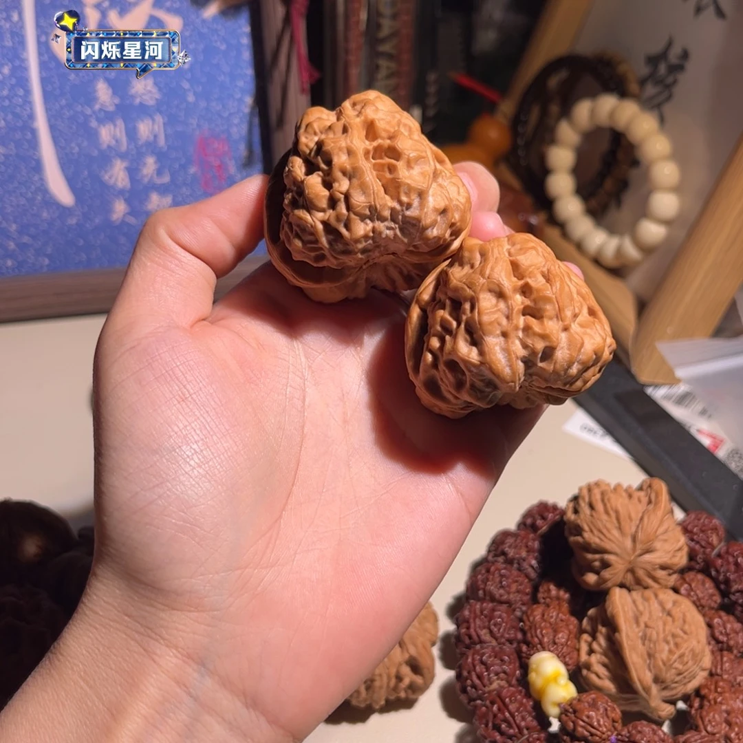 文玩核桃把件45蛤蟆