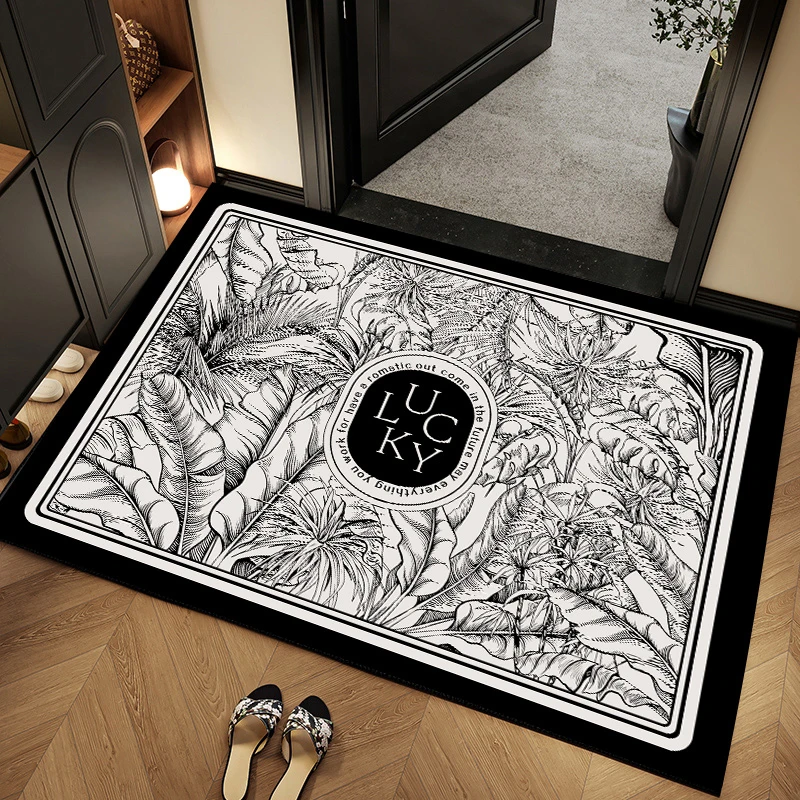 【云顶】家用硅藻泥入户门地垫卫生间厕所浴室吸水垫速干吸水防滑垫