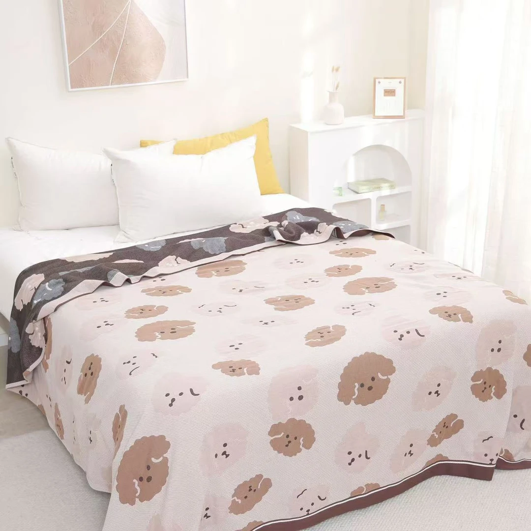 【泰迪狗】A类斜纹床盖轻奢可铺可盖200*230