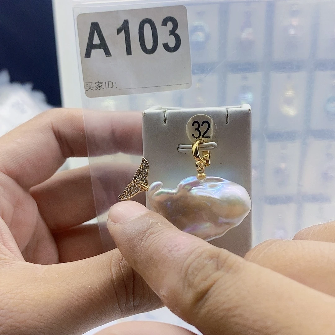 颈饰淡水珍珠合金