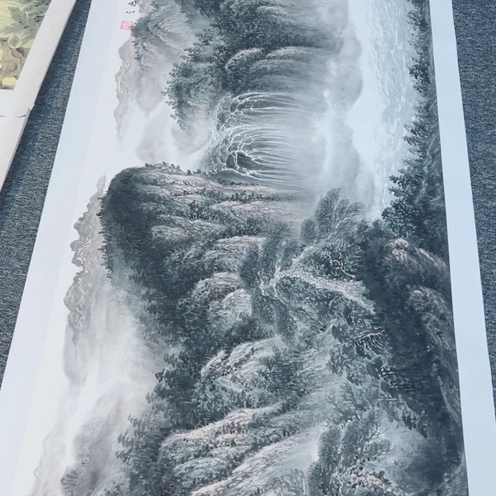 手绘作品全场放漏出
