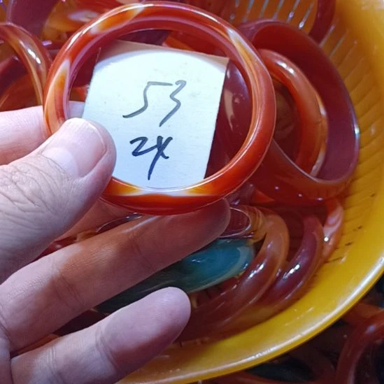 玛瑙/玉髓未镶嵌手镯