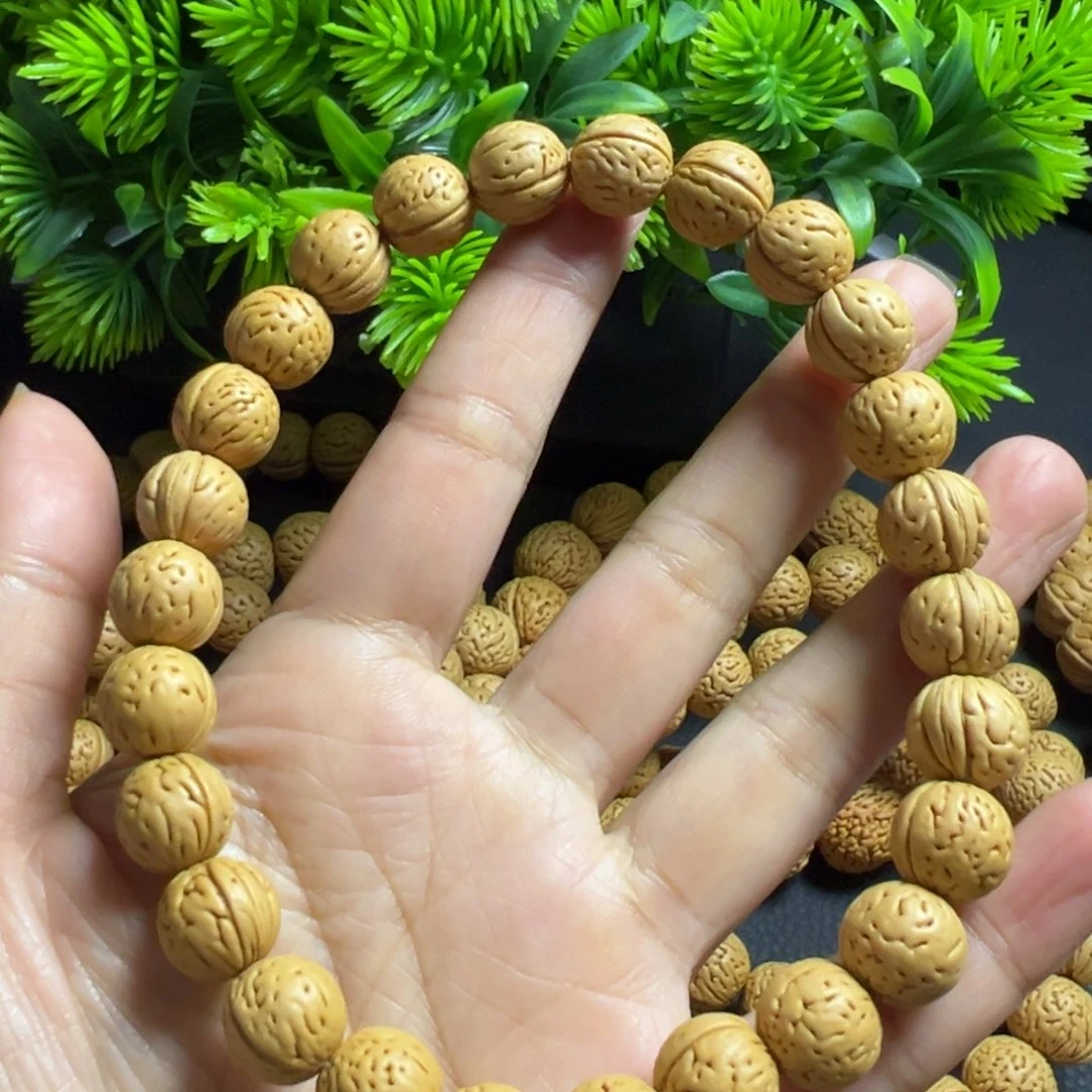 起***客手串/手链桃木小金豆手串