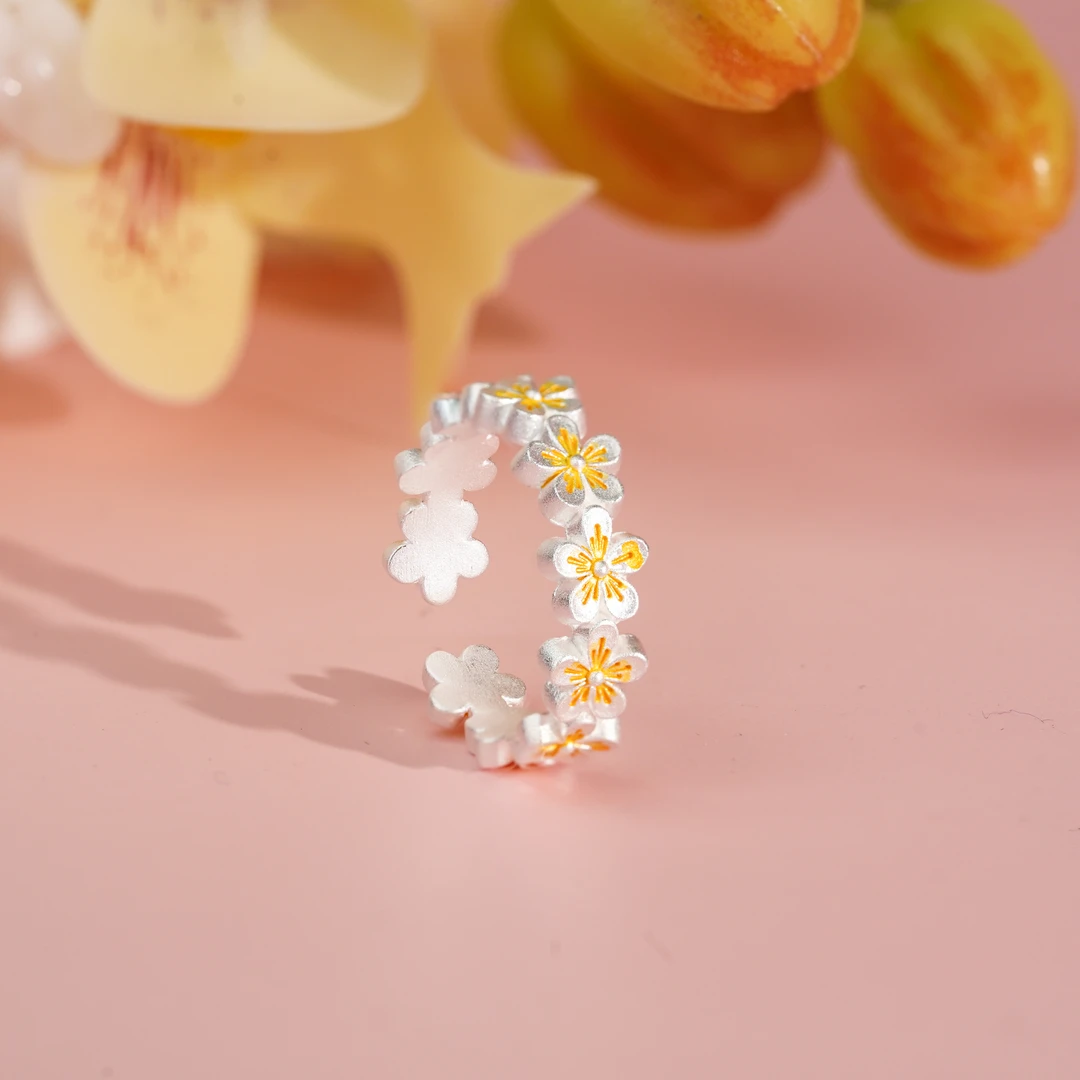 足银银制品 【小北好物】足银戒指 QP53X17