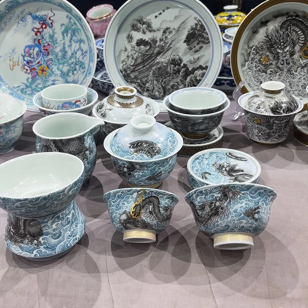 浓***味瓷片景德镇陶瓷学院