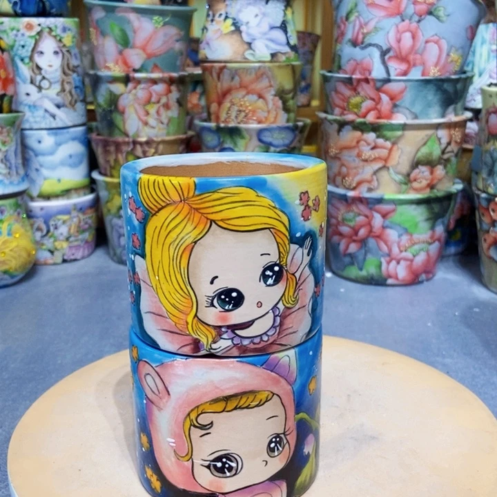景德镇艺术手绘作品