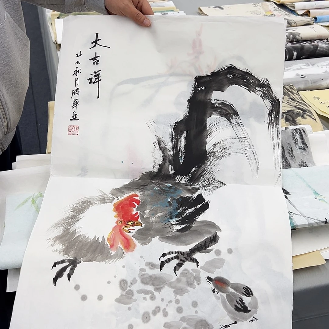 国画纯手绘作品欣赏